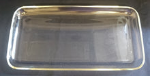 Lade das Bild in den Galerie-Viewer, KÖNIGSKUCHEN SERVIERPLATTE - Press- / Hartglas, Rechteckig, Einfaches Motiv Dekor
