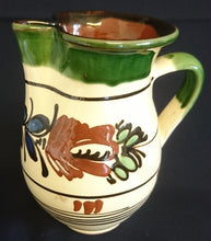 Lade das Bild in den Galerie-Viewer, 5 Teiliges GETRÄNKESERVICE - Keramik / Steingut, Abstraktes Dekor, Handbemalt
