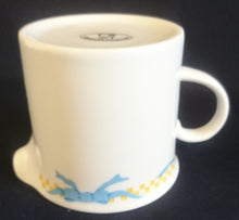 Lade das Bild in den Galerie-Viewer, 2er Set MILCHKÄNNCHEN &amp; ZUCKERDOSE OHNE DECKEL "Porcelain Collection" - Porzellan, Ländliches Gänse Schleifen Motiv Dekor
