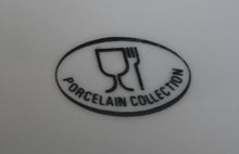 Lade das Bild in den Galerie-Viewer, 3er KAFFEEGEDECK "Porcelain Collection" - Porzellan, Ländliches Gänse Schleifen Motiv Dekor
