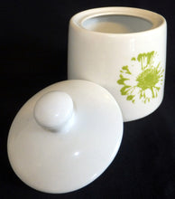 Lade das Bild in den Galerie-Viewer, ZUCKERDOSE MIT DECKEL - Porzellan, Farbklecks- / Fleck Dekor
