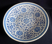 Lade das Bild in den Galerie-Viewer, RIESEN SCHALENTELLER - Porzellan, Blumen Blüten Pflanzen Ranken Flora Rand Motiv Dekor
