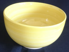 Lade das Bild in den Galerie-Viewer, MÜSLI~ SALATSCHÜSSEL "Flirt" "Liso" - Porzellan, Streifen Einfärbiges Meliertes Dekor
