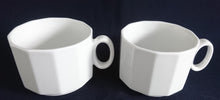 Lade das Bild in den Galerie-Viewer, 2er Set KAFFEETASSEN - Porzellan, Gastronomie Einfärbiges Klassisch Dekor
