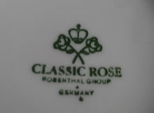 Lade das Bild in den Galerie-Viewer, 2er Set UNTERTASSEN "Classic Rose" - Porzellan, Einfärbiger Barockrand Dekor
