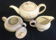 Lade das Bild in den Galerie-Viewer, ZUCKERDOSE MIT DECKEL "Winifred" - Porzellan, Blumen / Linien Klassisch Dekor
