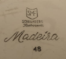 Lade das Bild in den Galerie-Viewer, 3er Set KAFFEEKANNE MIT DECKEL / MILCHKÄNNCHEN / ZUCKERDOSE OHNE DECKEL &quot;Madeira&quot; - Keramik / Steingut, Sonnenblumen Blüten Pflanzen Motiv Randdekor, Handbemalt
