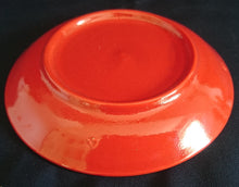 Lade das Bild in den Galerie-Viewer, 2er Set UNTERTASSEN "Tirol" - Keramik / Steingut, 55mm Innen, Einfärbiges Dekor, Handbemalt
