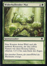 Lade das Bild in den Galerie-Viewer, WIDERHALLENDER MUT, Magic -The Gathering-, Ausgabe / Set / Serie Nachtstahl (Darksteel) 2004
