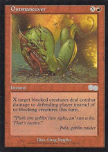 Lade das Bild in den Galerie-Viewer, OUTMANEUVER, Magic -The Gathering-, Ausgabe / Set / Serie Urzas Saga (Urza´s Saga) 1998
