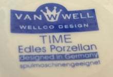 Lade das Bild in den Galerie-Viewer, KAFFEETASSE &quot;Time&quot; - Porzellan, Abstrakt Aufschrift Schriftzug &quot;Daily Fresh&quot; Motiv Dekor, Wellco Design
