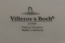 Lade das Bild in den Galerie-Viewer, 2er Set UNTERTASSEN - Porzellan, Geometrisches Strich Linien Rand Punkte Karo Motiv Dekor
